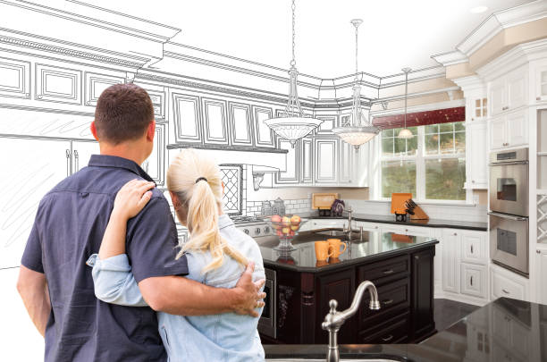 Professional Kitchen Remodeling technician working in Lake Dallas, TX
